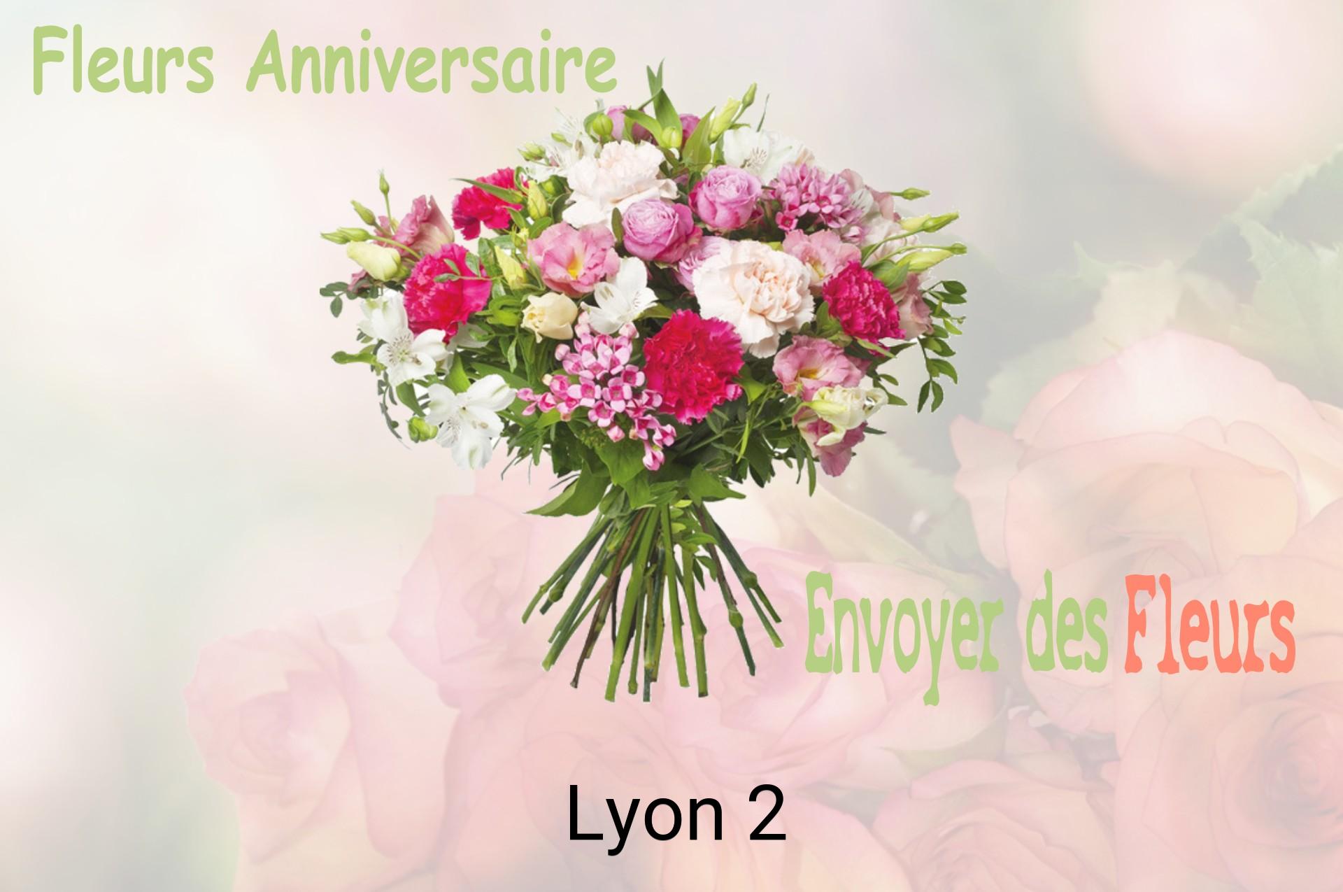 Bouquet de fleurs d’anniversaire livré à Lyon-2